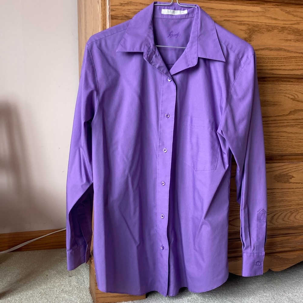 Foxcroft Women's Purple Blouse